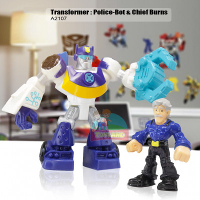 Transformer : Police-Bot & Chief Burns-A2107